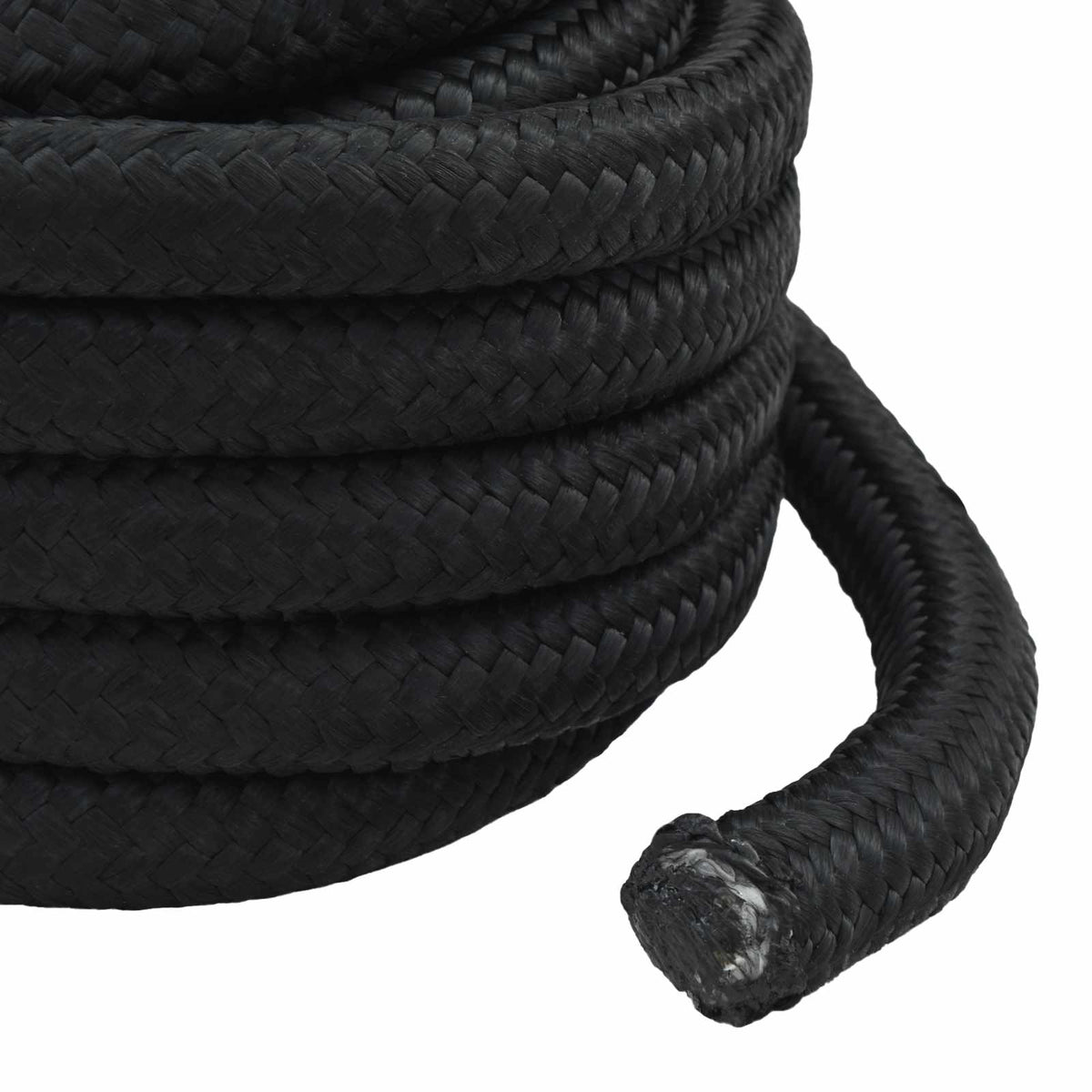 Multipurpose Utility Rope 60 mm 5 m Black PP 21600 kg Max Load