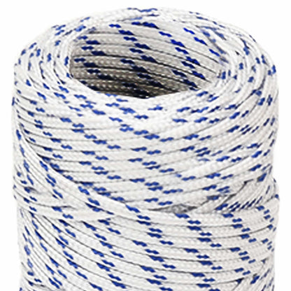 Multipurpose Utility Rope 2 mm 50 m White and Blue PP
