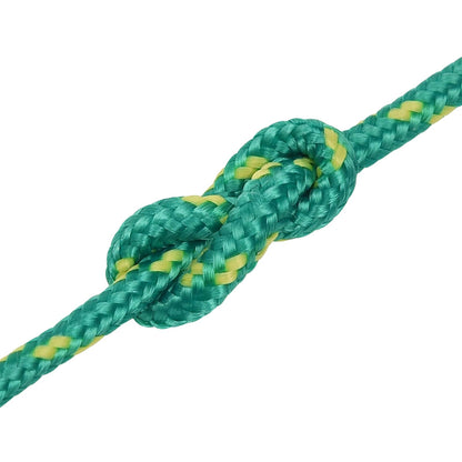 Multipurpose Utility Rope 4 mm 25 m Green PP 105 kg Max Load