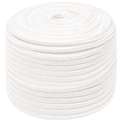 Multipurpose Utility Rope 14 mm 25 m White PP 1275 kg Max Load