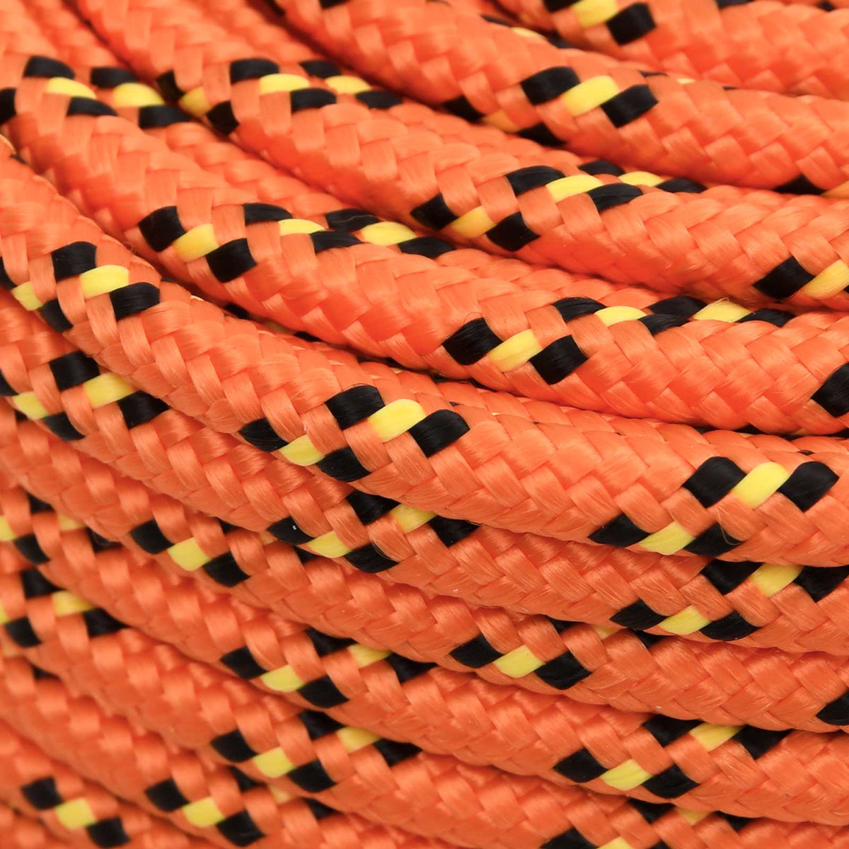 Multipurpose Utility Rope 6 mm 100 m Orange PP 240 kg Max Load