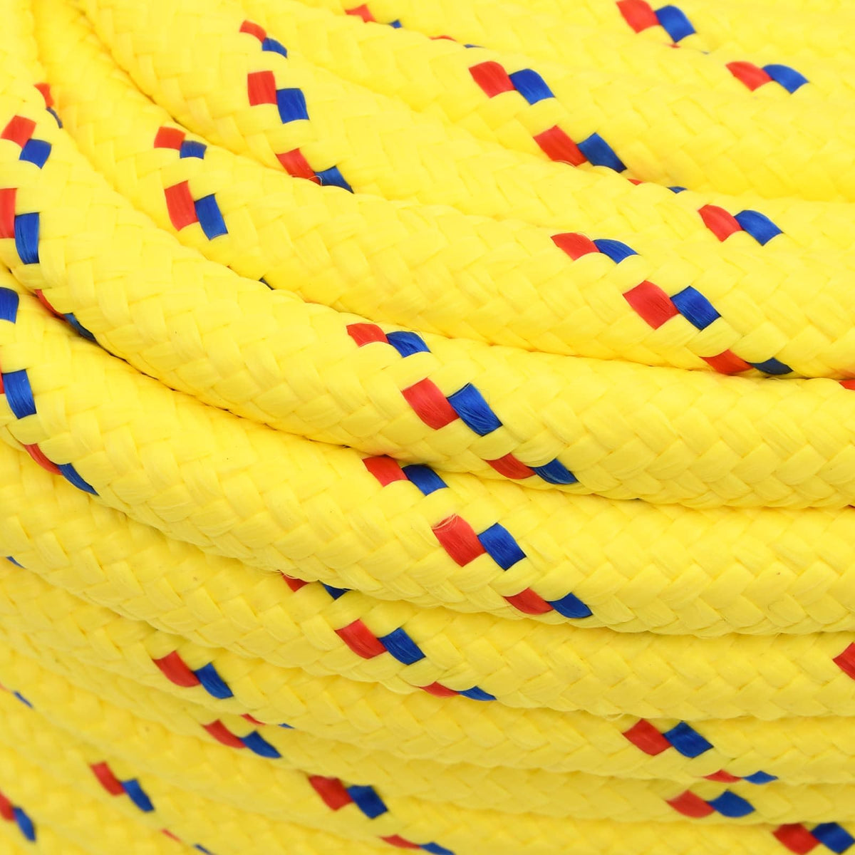 Multipurpose Utility Rope 16 mm 50 m Yellow PP 1560 kg Max Load