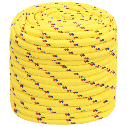 Multipurpose Utility Rope 16 mm 50 m Yellow PP 1560 kg Max Load