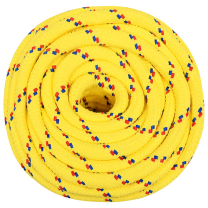 Multipurpose Utility Rope 16 mm 50 m Yellow PP 1560 kg Max Load