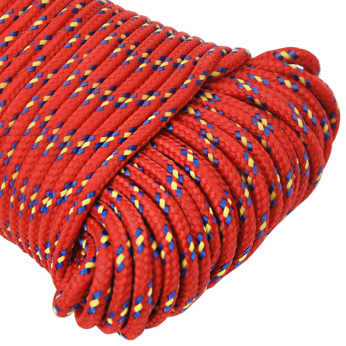 Multipurpose Utility Rope 3 mm 50 m Red PP 67.5 kg Max Load