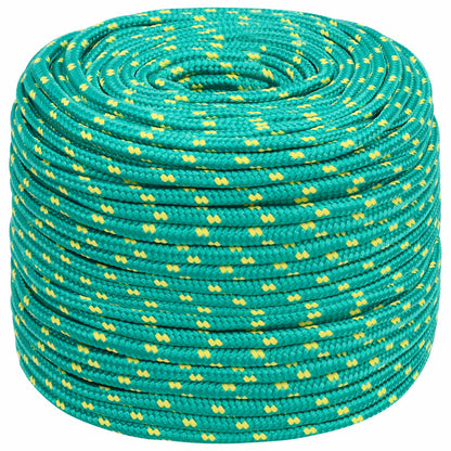 Multipurpose Utility Rope 10 mm 50 m Green PP 645 kg Max Load