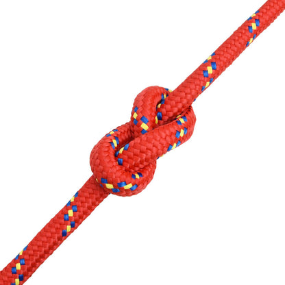 Multipurpose Utility Rope 20 mm 50 m Red PP 2400 kg Max Load