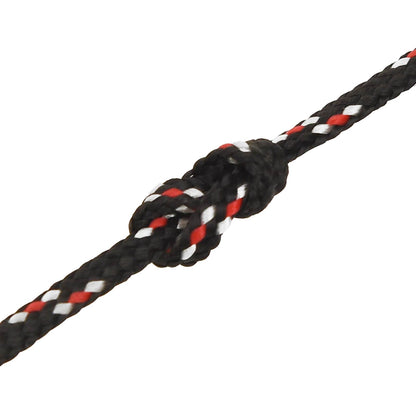 Multipurpose Utility Rope 2 mm 100 m Black and Red PP