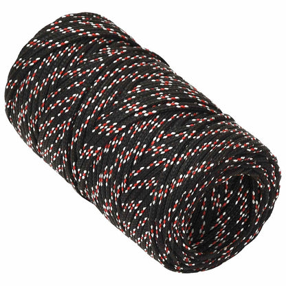 Multipurpose Utility Rope 2 mm 100 m Black and Red PP