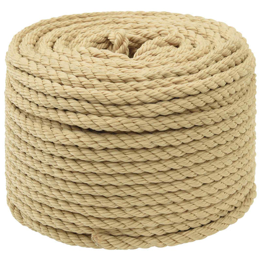 Multipurpose Utility Rope 8 mm 500 m Natural PP 420 kg Max Load