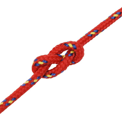 Multipurpose Utility Rope 2 mm 250 m Red PP 27 kg Max Load