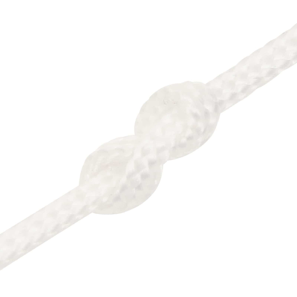 Multipurpose Utility Rope 2 mm 250 m White PP 27 kg Max Load
