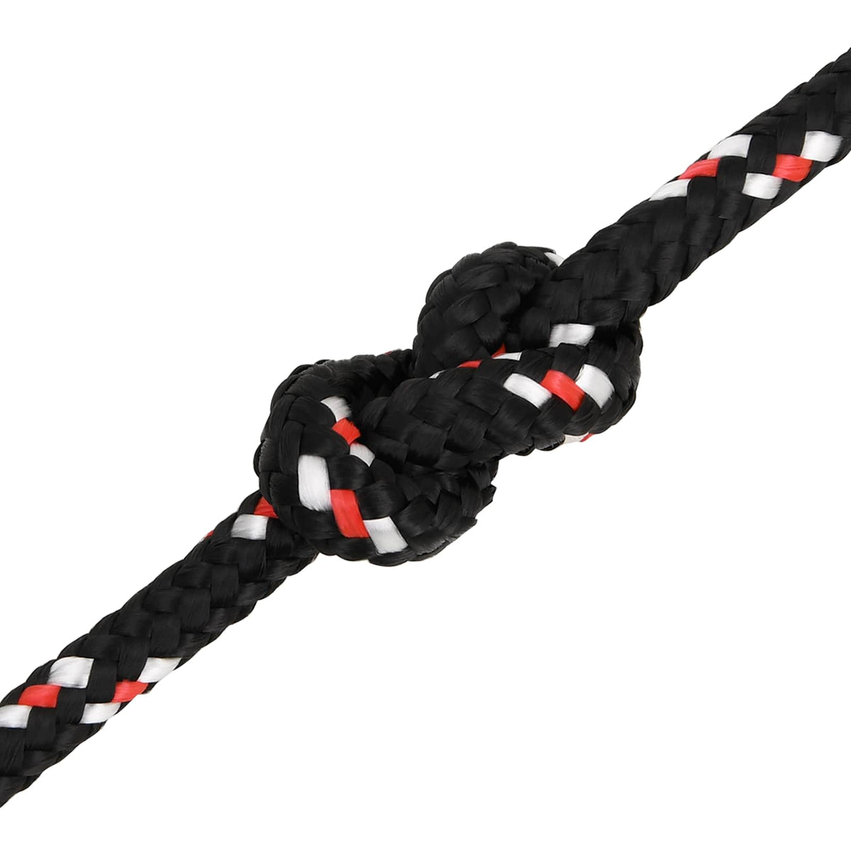 Multipurpose Utility Rope 6 mm 250 m Black and Red PP