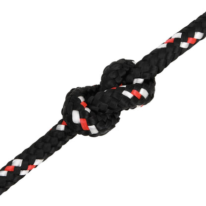 Multipurpose Utility Rope 6 mm 250 m Black and Red PP