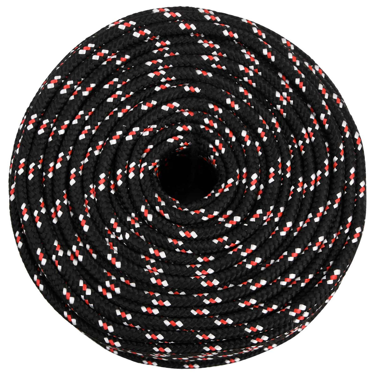 Multipurpose Utility Rope 6 mm 250 m Black and Red PP