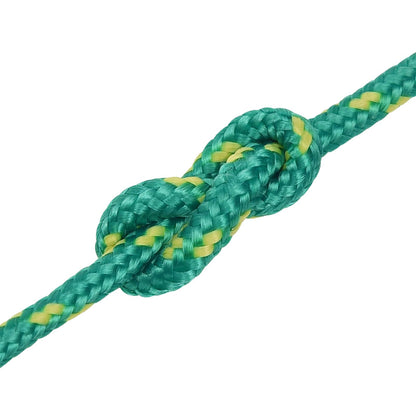 Multipurpose Utility Rope 5 mm 25 m Green PP 150 kg Max Load