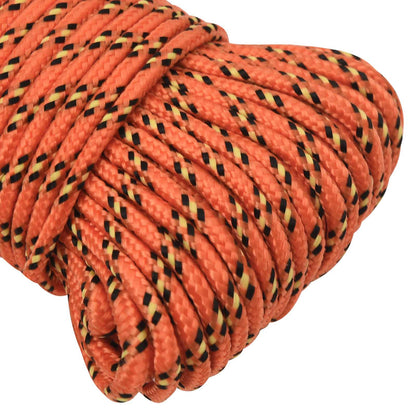 Multipurpose Utility Rope 5 mm 25 m Orange PP 150 kg Max Load