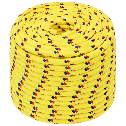 Multipurpose Utility Rope 14 mm 100 m Yellow PP