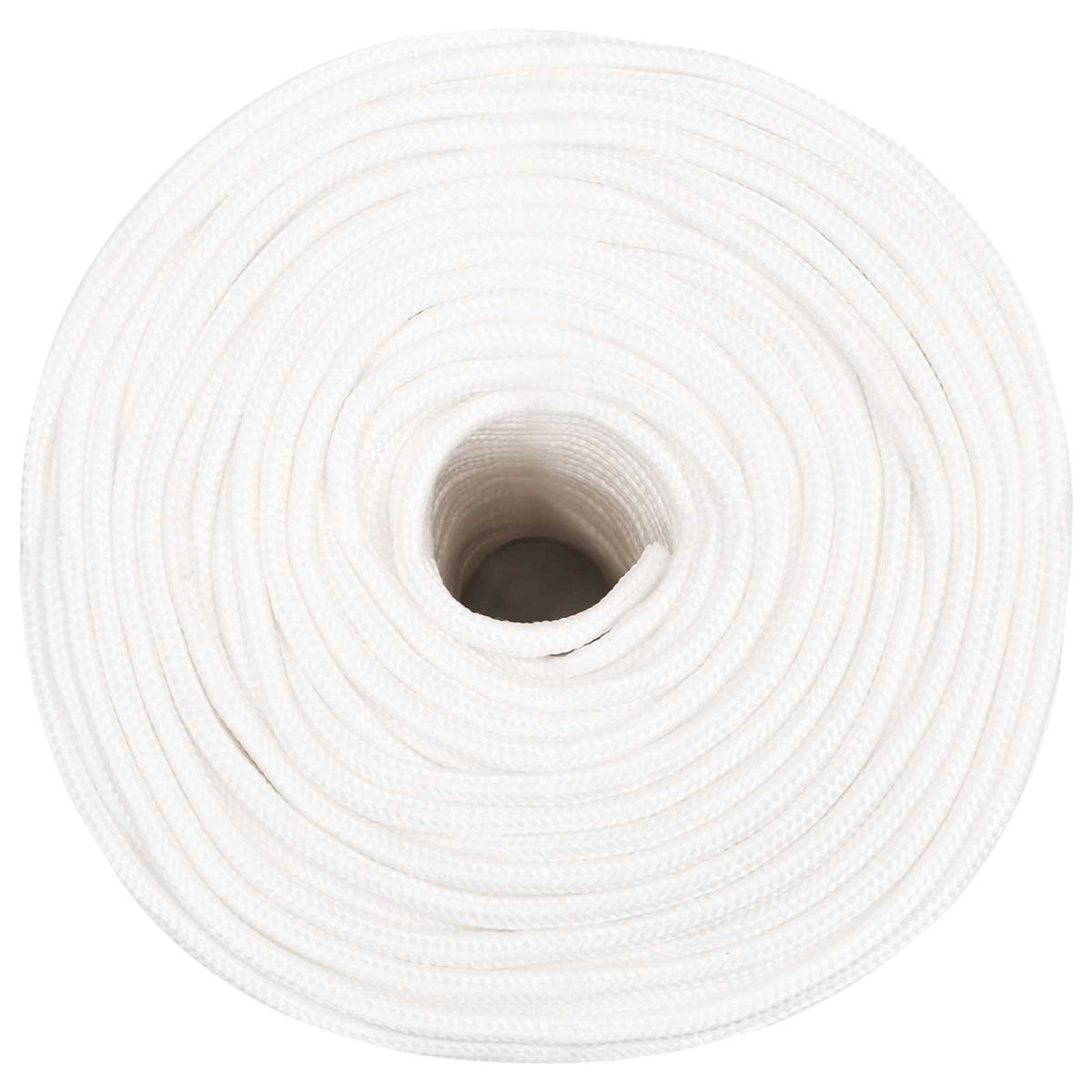 Multipurpose Utility Rope 10 mm 50 m White PP 645 kg Max Load