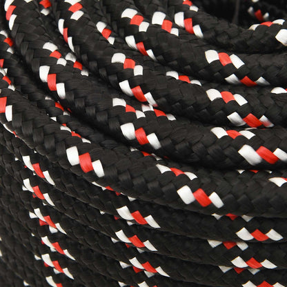 Multipurpose Utility Rope 12 mm 25 m Black and Red PP