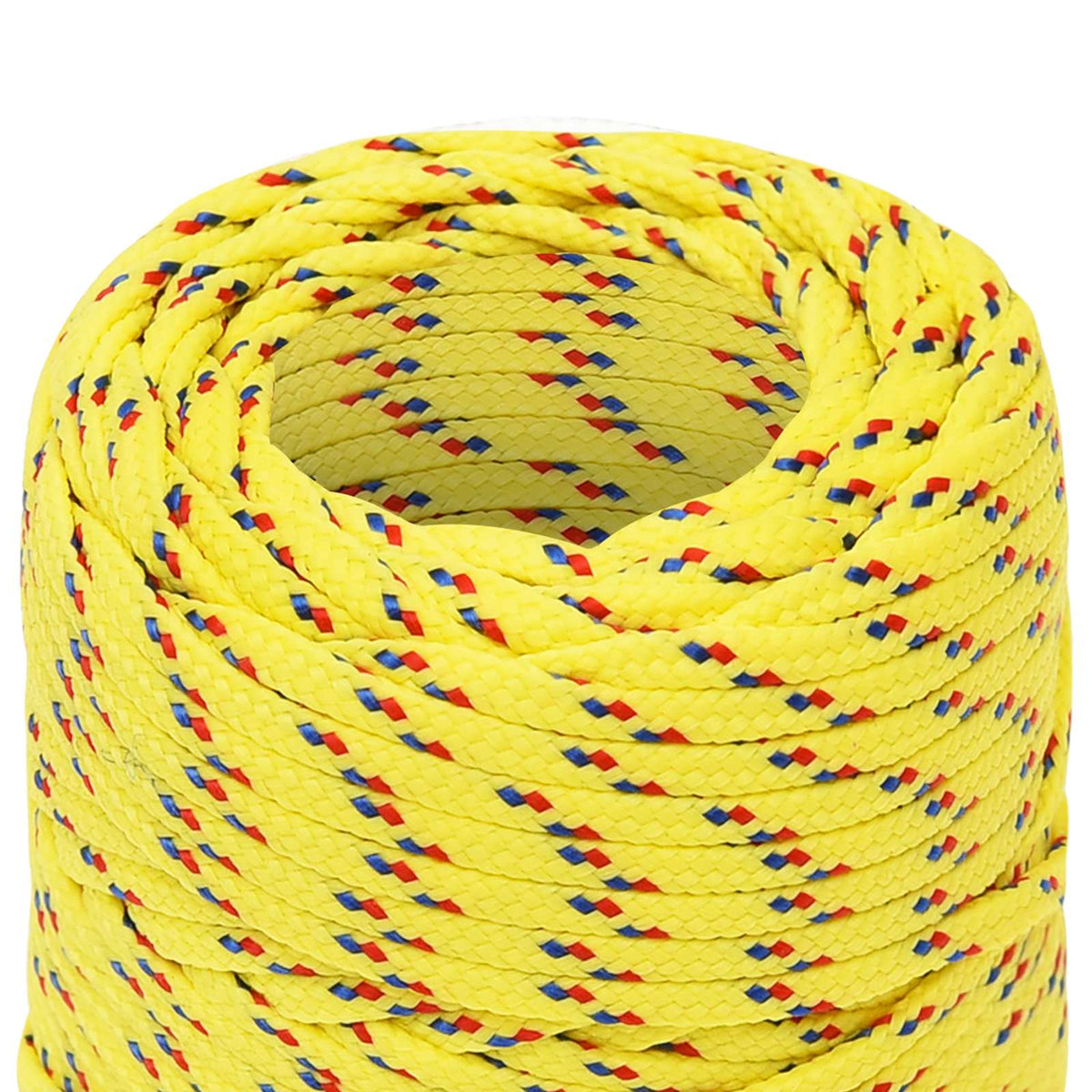 Multipurpose Utility Rope 2 mm 25 m Yellow PP 27 kg Max Load