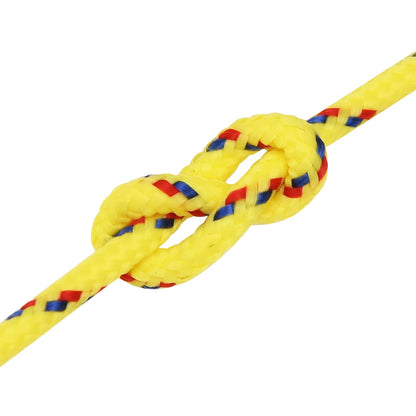 Multipurpose Utility Rope 2 mm 25 m Yellow PP 27 kg Max Load