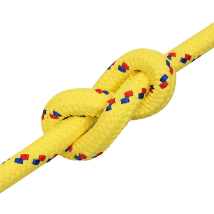 Multipurpose Utility Rope 20 mm 25 m Yellow PP 2400 kg Max Load