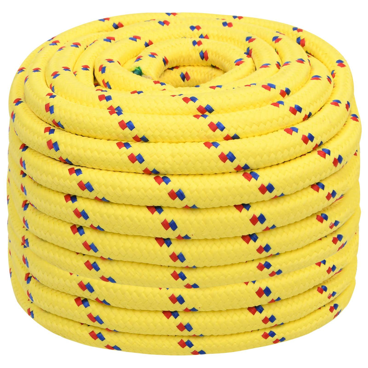 Multipurpose Utility Rope 20 mm 25 m Yellow PP 2400 kg Max Load