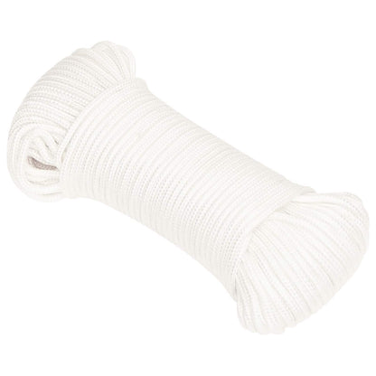 Multipurpose Utility Rope 5 mm 250 m White PP 150 kg Max Load
