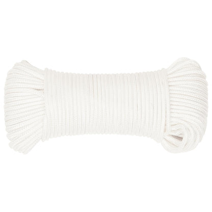 Multipurpose Utility Rope 5 mm 250 m White PP 150 kg Max Load