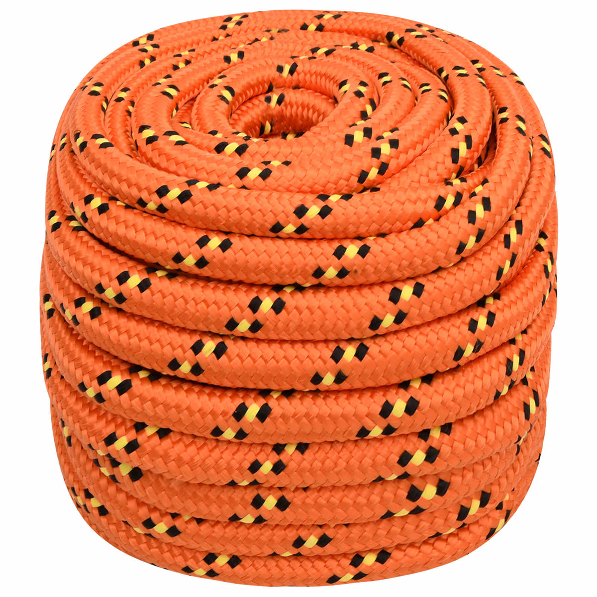 Multipurpose Utility Rope 20 mm 25 m Orange PP 2400 kg Max Load