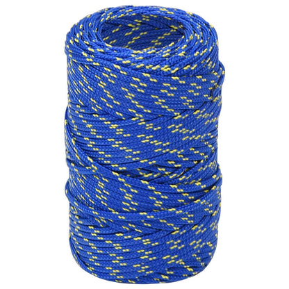 Multipurpose Utility Rope 2 mm 100 m Blue PP 27 kg Max Load