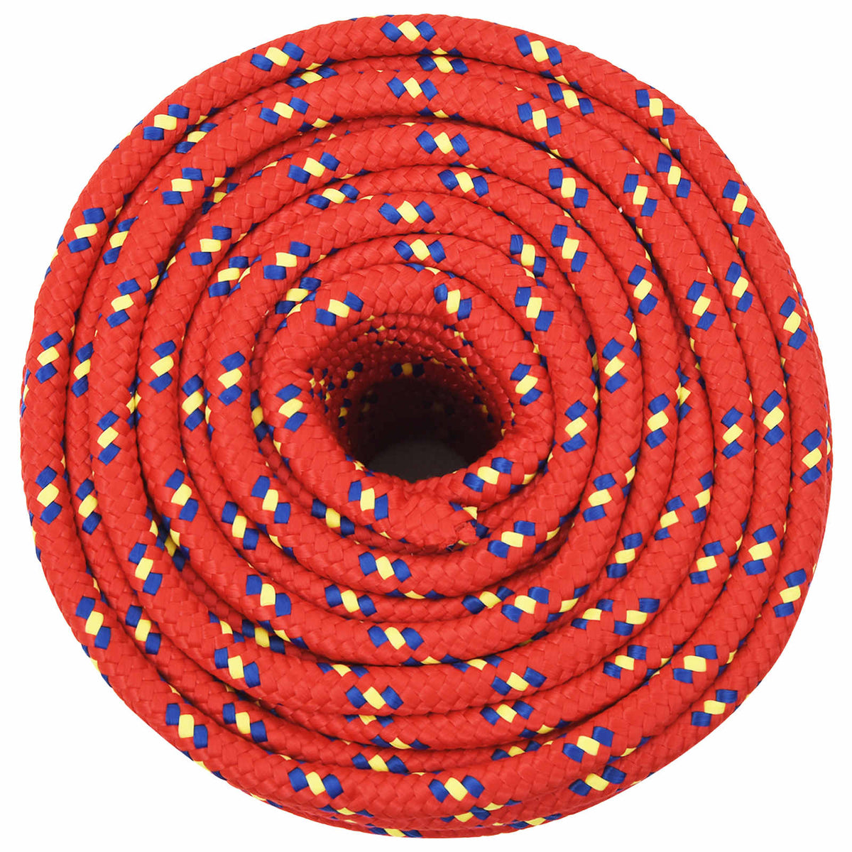 Multipurpose Utility Rope 14 mm 25 m Red PP 1275 kg Max Load