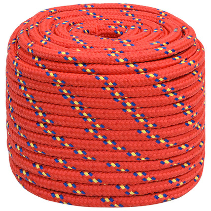 Multipurpose Utility Rope 18 mm 100 m Red PP 1995 kg Max Load