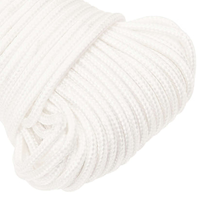 Multipurpose Utility Rope 5 mm 25 m White PP 150 kg Max Load