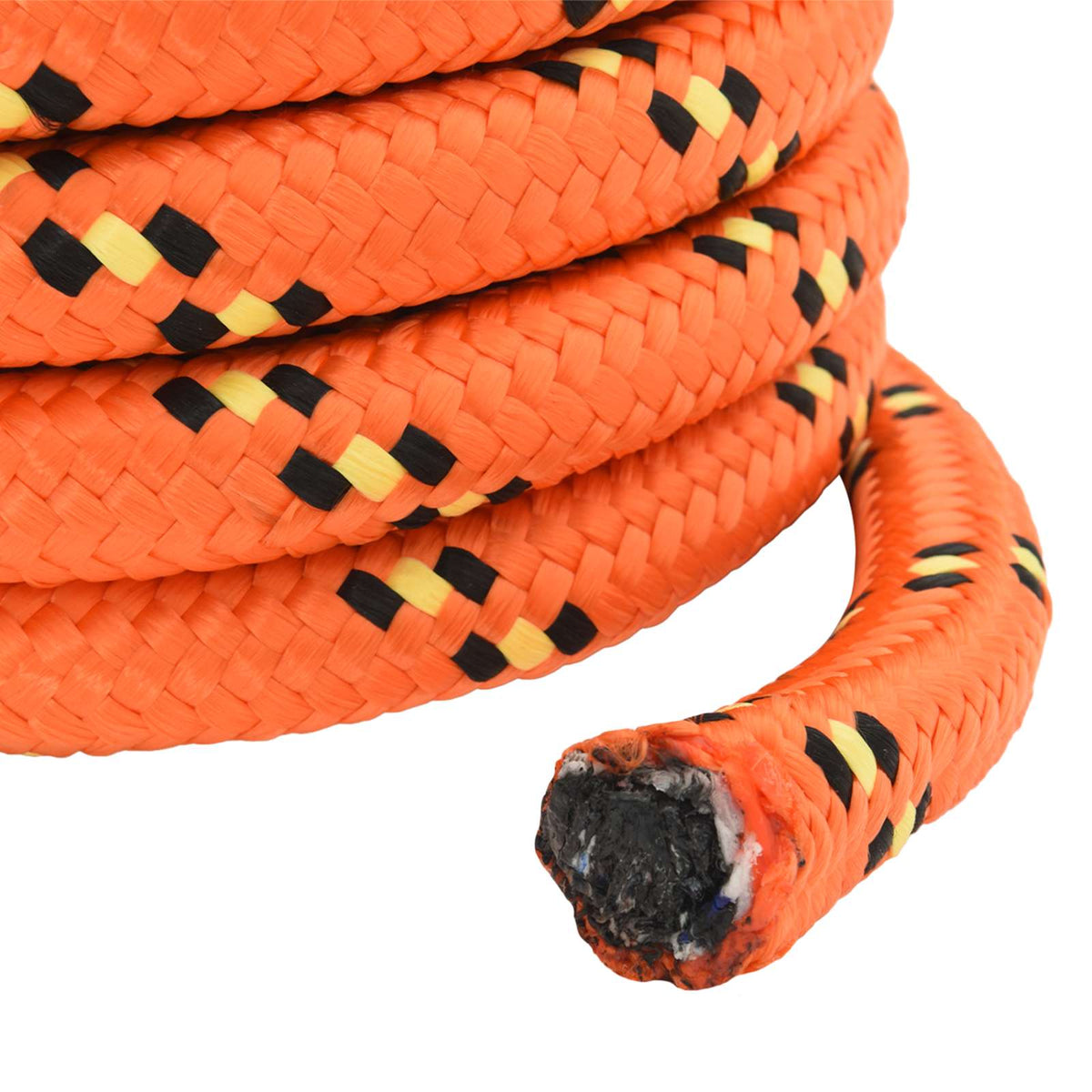 Multipurpose Utility Rope 40 mm 10 m Orange PP 9600 kg Max Load