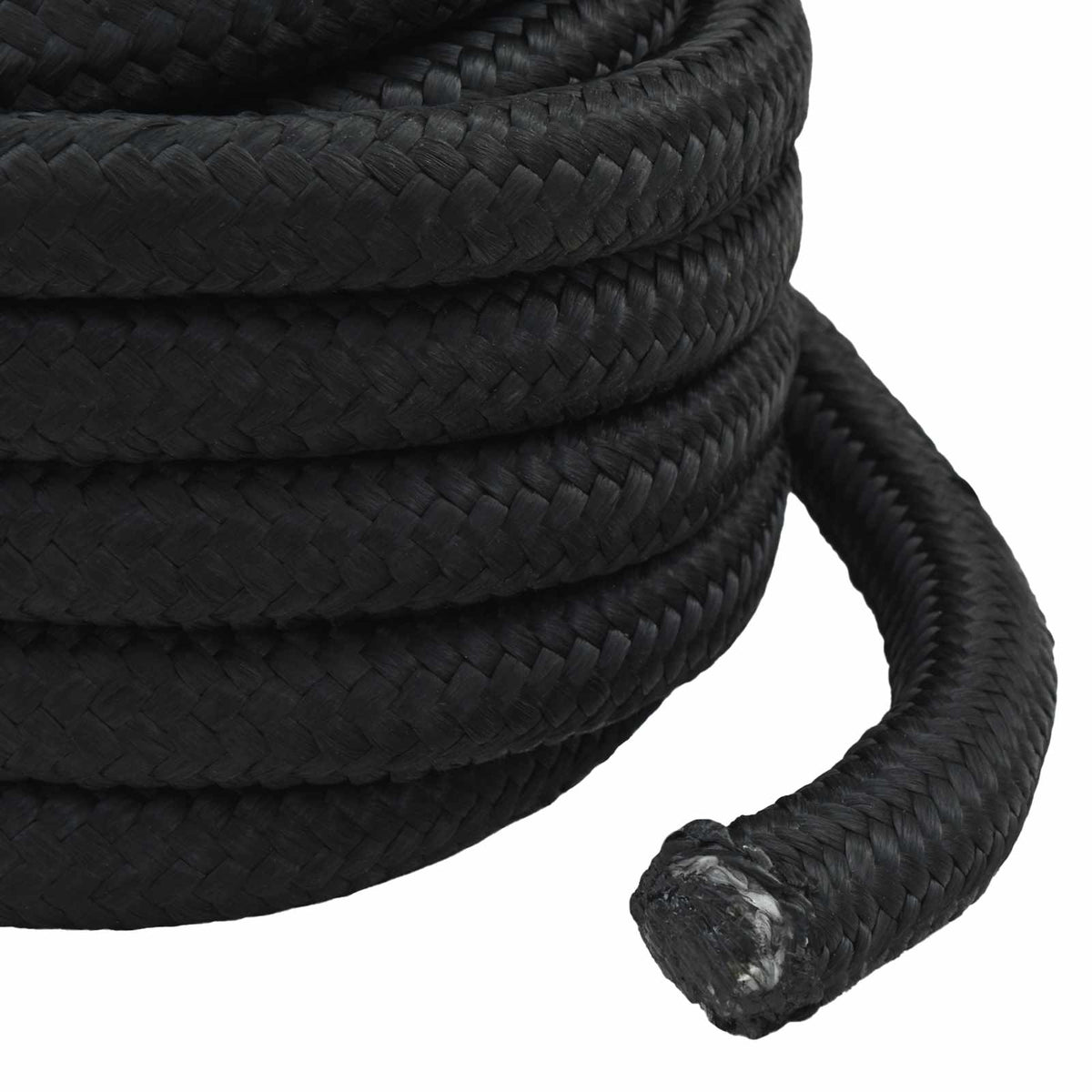 Multipurpose Utility Rope 50 mm 25 m Black PP 15000 kg Max Load