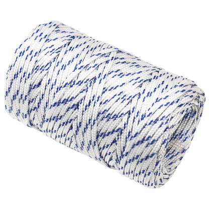 Multipurpose Utility Rope 2 mm 25 m White and Blue PP