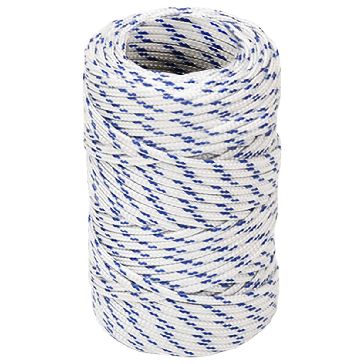 Multipurpose Utility Rope 2 mm 25 m White and Blue PP