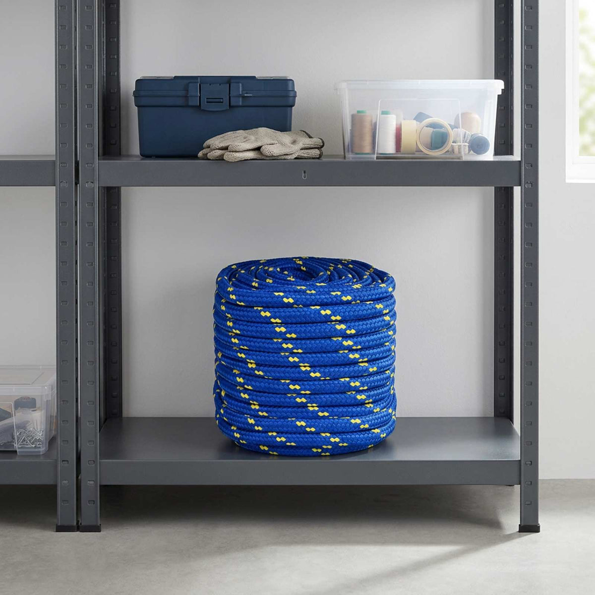 Multipurpose Utility Rope 16 mm 25 m Blue PP 1560 kg Max Load
