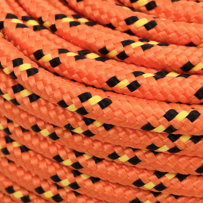 Multipurpose Utility Rope 8 mm 100 m Orange PP 420 kg Max Load