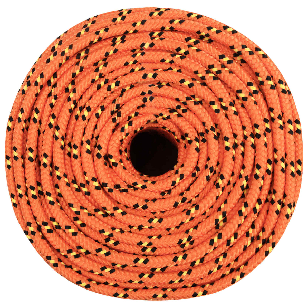 Multipurpose Utility Rope 8 mm 100 m Orange PP 420 kg Max Load