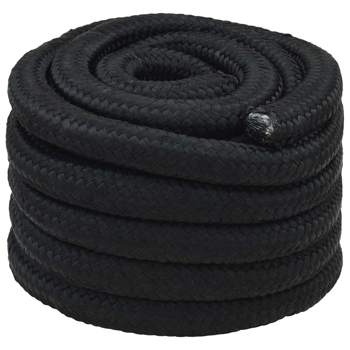 Multipurpose Utility Rope 40 mm 5 m Black PP 9600 kg Max Load