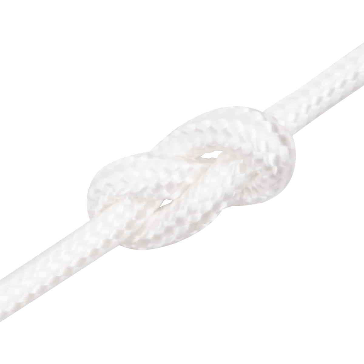 Multipurpose Utility Rope 6 mm 100 m White PP 240 kg Max Load
