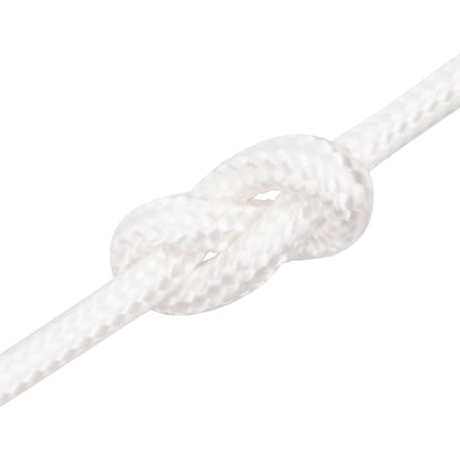 Multipurpose Utility Rope 6 mm 100 m White PP 240 kg Max Load