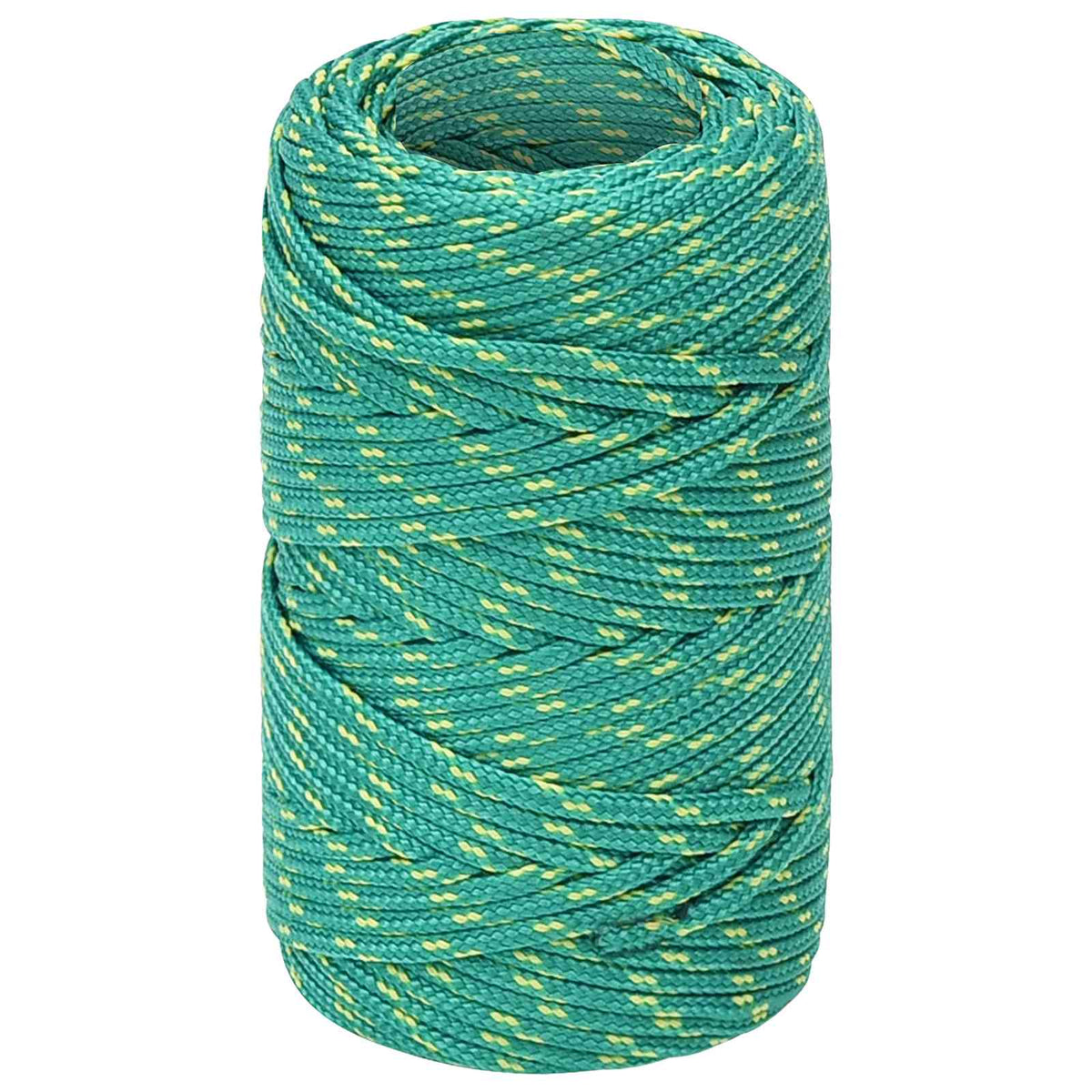 Multipurpose Utility Rope 2 mm 25 m Green PP 27 kg Max Load