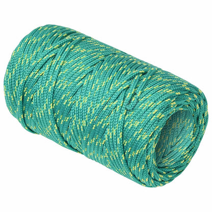 Multipurpose Utility Rope 2 mm 500 m Green PP 27 kg Max Load