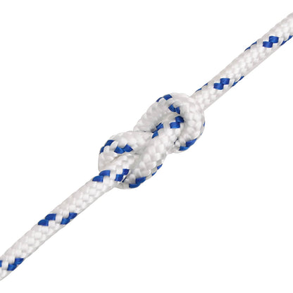 Multipurpose Utility Rope 5 mm 50 m White and Blue PP