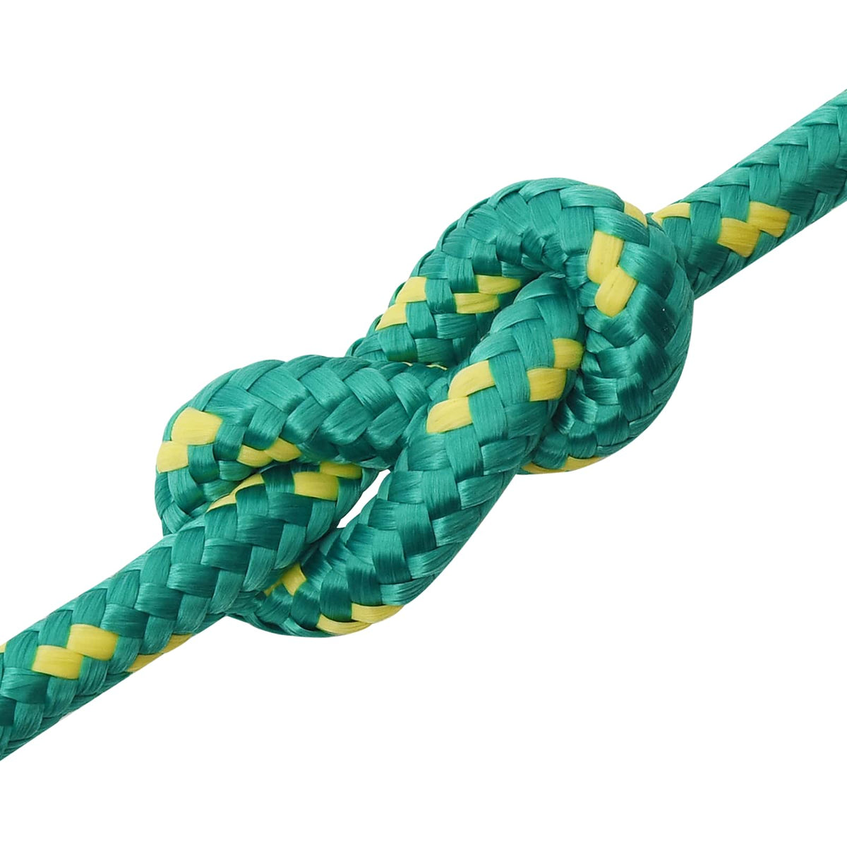 Multipurpose Utility Rope 14 mm 50 m Green PP 1275 kg Max Load