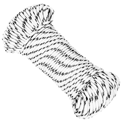 Multipurpose Utility Rope 4 mm 50 m White Polyester
